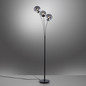 Preview: JUST LIGHT BIG WIDOW Stehleuchte E14 max. 25W 3-fach schwarz 14603-18