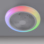Preview: JUST LIGHT BRENDA LED Deckenleuchte mit Ventilator CCT Dimmbar 22W weiss 14623-16