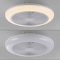 Preview: JUST LIGHT BRENDA LED Deckenleuchte mit Ventilator CCT Dimmbar 22W weiss 14623-16