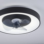 Preview: JUST LIGHT VENIKA LED Deckenleuchte CCT Dimmbar 36W schwarz 14644-18