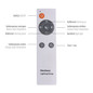 Preview: JUST LIGHT SPARKLE LED Deckenleuchte CCT Dimmbar 18W stahl 14673-55