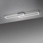 Preview: JUST LIGHT IVEN LED Deckenleuchte Warmweiss Dimmbar 36W stahl 14691-55