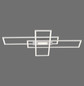 Preview: JUST LIGHT ASMIN LED Deckenleuchte CCT Dimmbar 45W stahl 14693-55