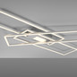 Preview: JUST LIGHT ASMIN LED Deckenleuchte CCT Dimmbar 45W stahl 14693-55