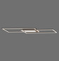 Preview: JUST LIGHT ASMIN LED Deckenleuchte Warmweiss 45W schwarz 14694-18
