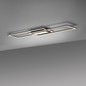 Preview: JUST LIGHT ASMIN LED Deckenleuchte Warmweiss 45W schwarz 14694-18