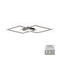 Preview: JUST LIGHT ASMIN LED Deckenleuchte Warmweiss 45W schwarz 14695-18