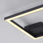 Preview: JUST LIGHT IVEN LED Deckenleuchte Warmweiss 10W schwarz 14707-18