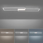 Preview: JUST LIGHT ASMIN LED Deckenleuchte CCT Dimmbar 24W 3-fach stahl 14711-55