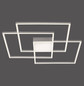 Preview: JUST LIGHT ASMIN LED Deckenleuchte CCT Dimmbar 21W 4-fach stahl 14713-55