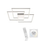 Preview: JUST LIGHT ASMIN LED Deckenleuchte CCT Dimmbar 21W 4-fach stahl 14713-55