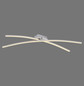 Preview: JUST LIGHT SIMON LED Deckenleuchte Warmweiss 12W stahl 14726-55
