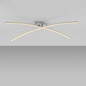 Preview: JUST LIGHT SIMON LED Deckenleuchte Warmweiss 12W stahl 14726-55