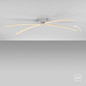 Preview: JUST LIGHT SIMON LED Deckenleuchte Warmweiss 12W stahl 14726-55