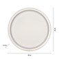 Preview: JUST LIGHT BEDGING LED Deckenleuchte Warmweiss 16W Weiß 6-6,5cm 14883-16
