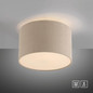 Preview: JUST LIGHT DURO Deckenleuchte E27 max. 10W sand 14891-39