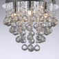 Preview: JUST LIGHT KULUNKA Kronleuchter G9 max. 5W 4-fach chrom 15063-17