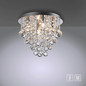 Preview: JUST LIGHT KULUNKA Kronleuchter G9 max. 5W 4-fach chrom 15063-17