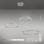 Preview: JUST LIGHT LILLUTI LED Pendelleuchte Warmweiss Dimmbar 52W 2-fach stahl 15156-55