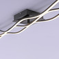 Preview: JUST LIGHT WAVE LED Deckenleuchte Warmweiss 29,5W 3-fach schwarz 15167-18