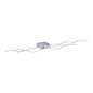 Preview: JUST LIGHT WAVE LED Deckenleuchte Warmweiss 29,5W 3-fach stahl 15167-55