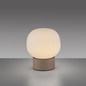 Preview: JUST LIGHT NAMI LED Tischleuchte Warmweiss Dimmbar 5W sand 15175-39