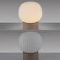 Preview: JUST LIGHT NAMI LED Tischleuchte Warmweiss Dimmbar 5W sand 15175-39