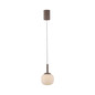 Preview: JUST LIGHT NAMI LED Pendelleuchte Warmweiss Dimmbar 5W sand 15176-39