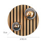 Preview: JUST LIGHT GERDA STIKA Deckenleuchte G9 max. 5W 2-fach Holz-natur 15208-79