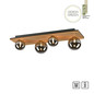 Preview: JUST LIGHT GERDA STIKA Deckenleuchte G9 max. 5W 4-fach Holz-natur 15209-79
