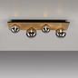Preview: JUST LIGHT GERDA STIKA Deckenleuchte G9 max. 5W 4-fach Holz-natur 15209-79