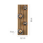 Preview: JUST LIGHT GERDA STIKA Deckenleuchte G9 max. 5W 4-fach Holz-natur 15209-79