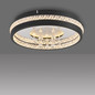 Preview: JUST LIGHT HANNI LED Deckenleuchte Warmweiss 20W schwarz 15217-18