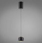 Preview: JUST LIGHT BALLINI LED Pendelleuchte Warmweiss 5,2W schwarz 15260-18