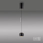 Preview: JUST LIGHT BALLINI LED Pendelleuchte Warmweiss 5,2W schwarz 15260-18