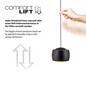 Preview: JUST LIGHT BALLINI LED Pendelleuchte Warmweiss Dimmbar 26W 5-fach schwarz 15262-18