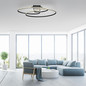 Preview: JUST LIGHT LUMACA LED Deckenleuchte Warmweiss 33W schwarz 15321-18