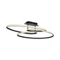 Preview: JUST LIGHT LUMACA LED Deckenleuchte Warmweiss 33W schwarz 15321-18
