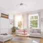 Preview: JUST LIGHT VALERIE LED Deckenleuchte Warmweiss 10,2W 3-fach stahl 15341-55