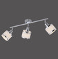 Preview: JUST LIGHT ACCOR Deckenleuchte E14 max. 25W 3-fach chrom 15373-17