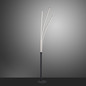 Preview: JUST LIGHT MAJA LED Stehleuchte Warmweiss 18,6W 3-fach schwarz 15383-18