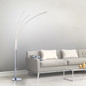 Preview: JUST LIGHT MAJA LED Stehleuchte Warmweiss 18,6W 3-fach chrom 15383-55