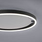 Preview: JUST LIGHT RITUS LED Deckenleuchte Warmweiss Dimmbar 20W anthrazit 15391-13