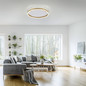 Preview: JUST LIGHT RITUS LED Deckenleuchte Warmweiss Dimmbar 20W messingmatt 15391-60