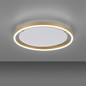 Preview: JUST LIGHT RITUS LED Deckenleuchte Warmweiss Dimmbar 20W messingmatt 15391-60