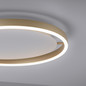 Preview: JUST LIGHT RITUS LED Deckenleuchte Warmweiss Dimmbar 20W messingmatt 15391-60