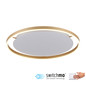 Preview: JUST LIGHT RITUS LED Deckenleuchte Warmweiss Dimmbar 28W messingmatt 15392-60