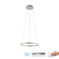 Preview: JUST LIGHT RITUS LED Pendelleuchte Warmweiss Dimmbar 20W aluminium 15393-95