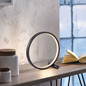 Preview: JUST LIGHT MINI RITUS LED Tischleuchte Warmweiss 10,5W schwarz 15395-18