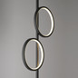 Preview: JUST LIGHT MINI RITUS LED Stehleuchte Warmweiss 21W 2-fach schwarz 15396-18